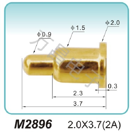 M2896 2.0X3.7(2A)Dip Pogo Pin Processor