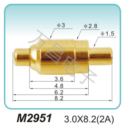 M2951 3.0X8.2(2A)Data line spring needle Processing