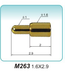 Spring contact pin