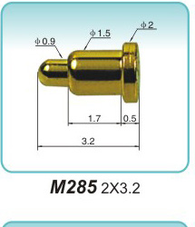 Spring contact pin