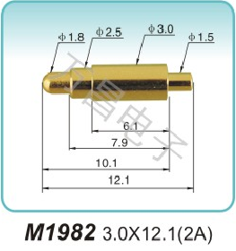 High current probe M1982 3.0X12.1(2A)Elastic contact Vendor