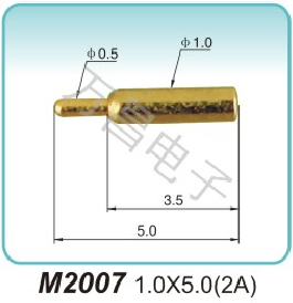 High current probe M2007 1.0X5.0(2A)E-cigarette pogo pin Vendor